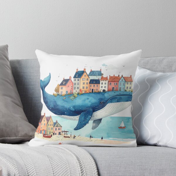Item preview, Whale Village Dreamscape designed and sold by mcraft studio.