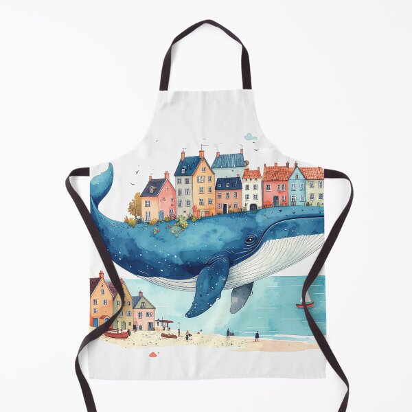 Item preview, Whale Village Dreamscape designed and sold by mcraft studio.