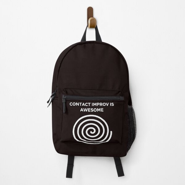 Item preview, Contact Improv Is Awesome – Minimal Spiral Dance Art | Somatic Movement Quote | Contact Improvisation | designed and sold by Spiral Studio.
