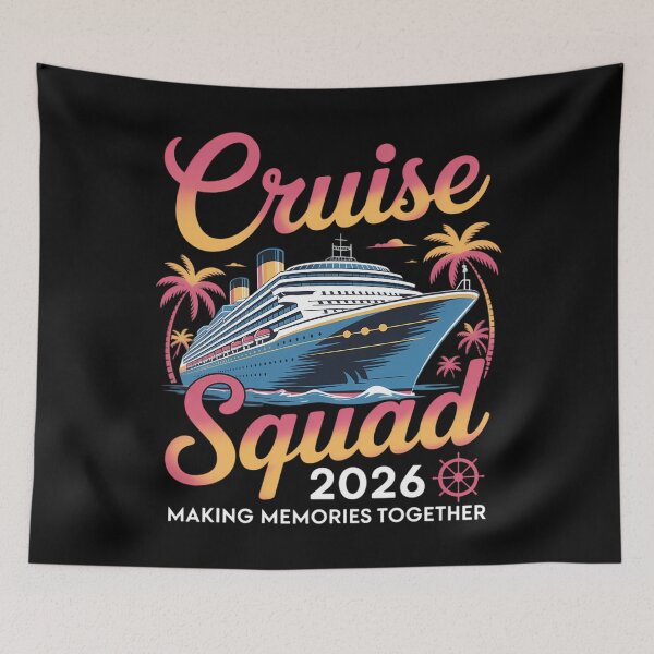 Item preview, Cruise Squad 2026 Summer Vacation 2 designed and sold by comptorasunfia.