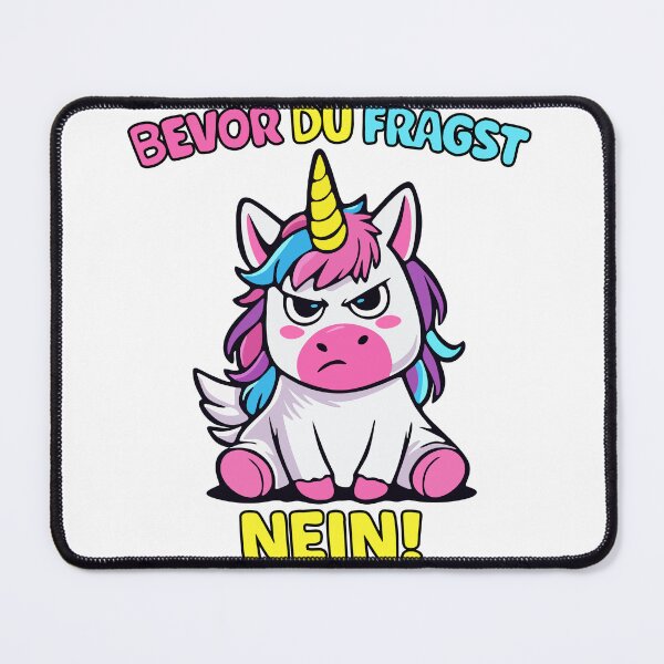 Item preview, Unicorn Before you ask, no designed and sold by MoodCraftDesign .