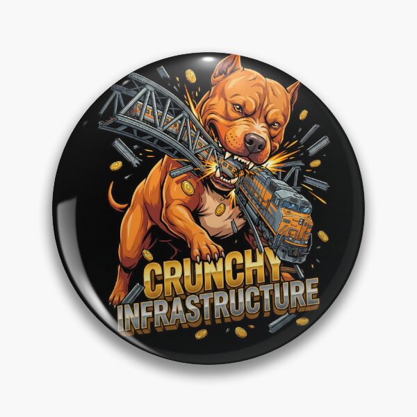 Artikelvorschau, Pitbull Chewing Train Bridge Gold entworfen und verkauft von Tong4130.