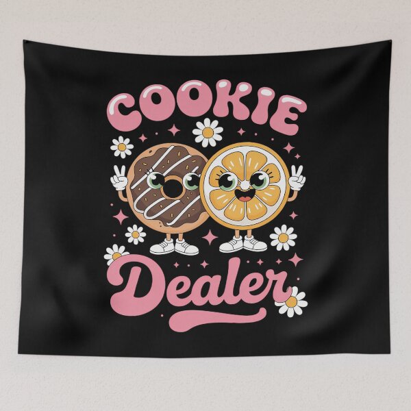 Item preview, Cute Cookie Dealer Cookie Season Scout Cookie designed and sold by sterabamineh.