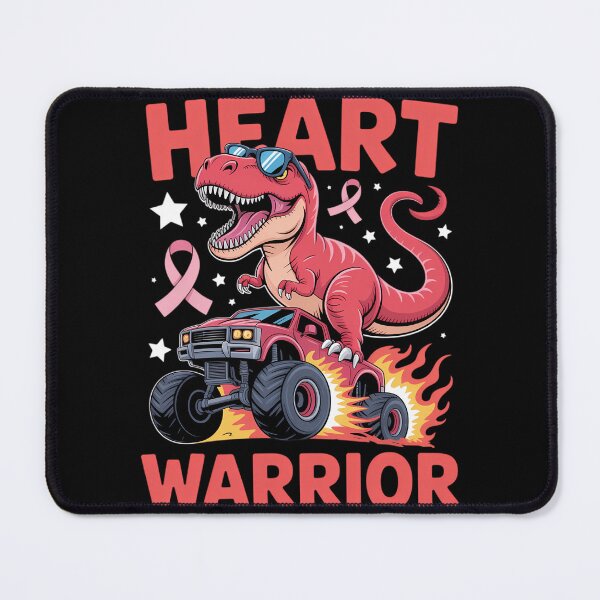 Item preview, Dino Trex Heart Warrior Heart Disease Awareness designed and sold by sterabamineh.