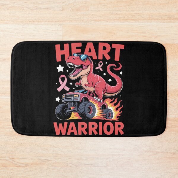 Item preview, Dino Trex Heart Warrior Heart Disease Awareness designed and sold by sterabamineh.