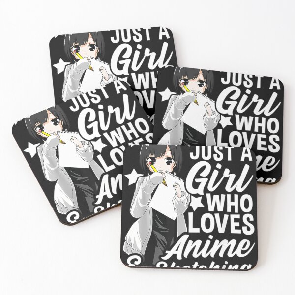 Item preview, Anime Girl Just A Girl Who Loves Anime designed and sold by Tharindu24.