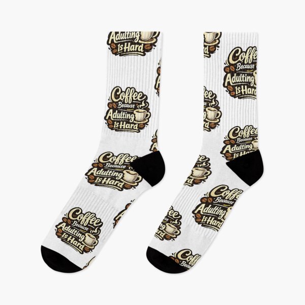 Item preview, Coffee Because Adulting Is Hard designed and sold by Mix Mood.