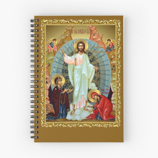 Item preview, framed icon The Resurrection of Christ, Mother of God , Saint Mary Magdalene designed and sold by orthodox-icon.