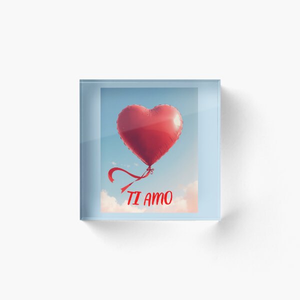 Artikelvorschau, Ich liebe dich am Valentinstag, auf Italienisch entworfen und verkauft von Knock on my door.