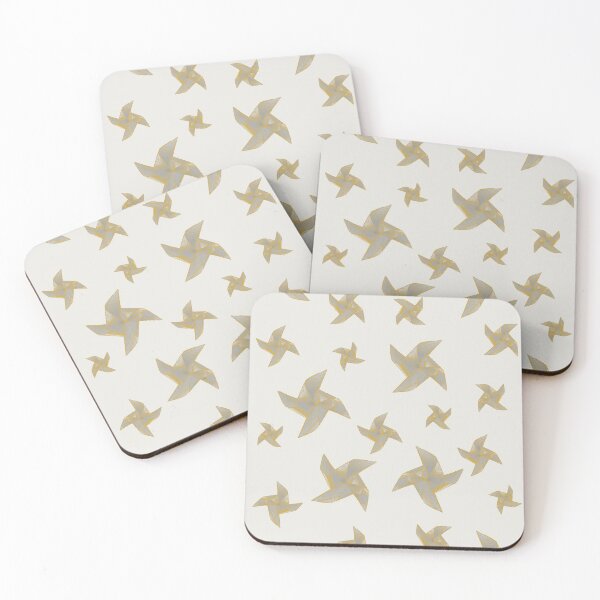 Item preview, Origami Elegance: A Refined Gold Pattern designed and sold by Roberta Calabrese.