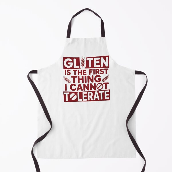 Item preview, Gluten is The First Thing I Cannot Tolerate - This funny design is for people living gluten-free who express their food boundaries with humor, confidence, and bold personality. designed and sold by ZyziowskyArt.