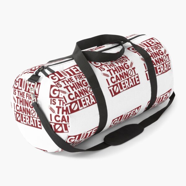 Item preview, Gluten is The First Thing I Cannot Tolerate - This funny design is for people living gluten-free who express their food boundaries with humor, confidence, and bold personality. designed and sold by ZyziowskyArt.