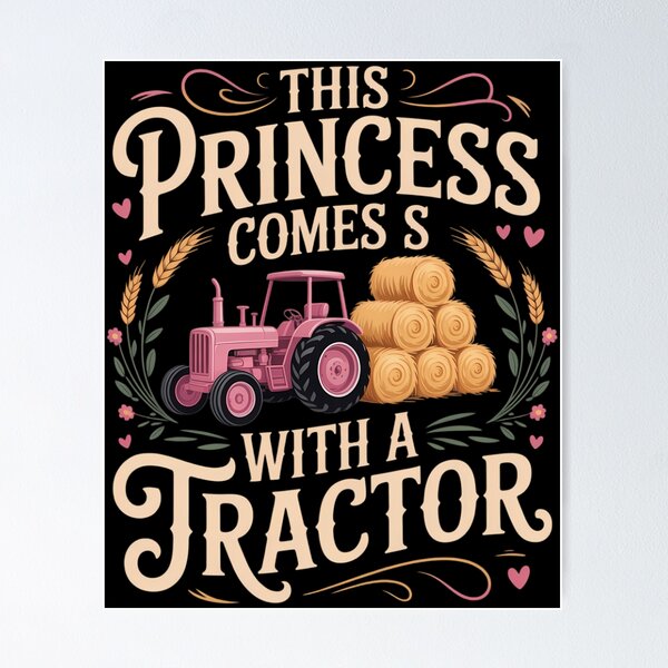 Item preview, Farming Farmer Female Tractor This Princess Comes with designed and sold by sterabamineh.