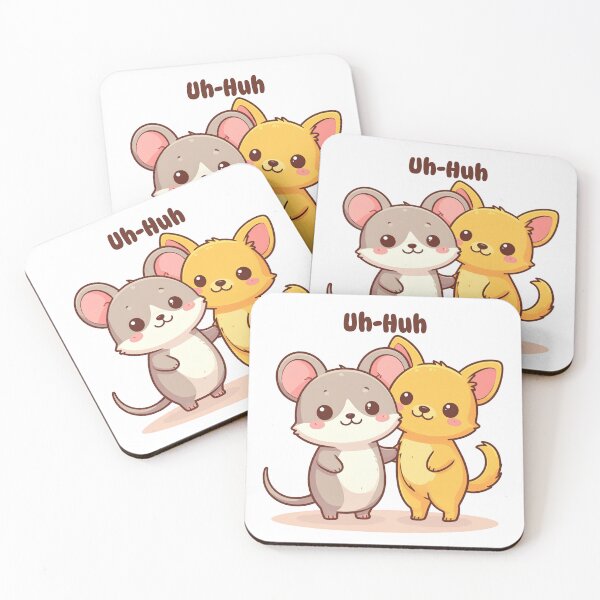 Item preview, Cute Mouse and Dog Friends 1 designed and sold by mcraft studio.