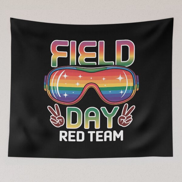 Item preview, Field Day Red Team Funny for Teacher Field Day Games designed and sold by sterabamineh.