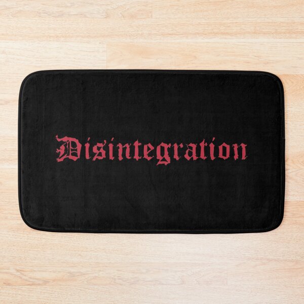 Item preview, Disintegration — Gothic Typography Tribute to The Cure designed and sold by simpledarkwavewisdom.