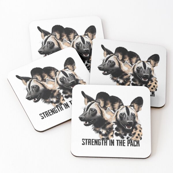 Item preview, African Wild Dog Strength In The Pack. designed and sold by Mr Lee.