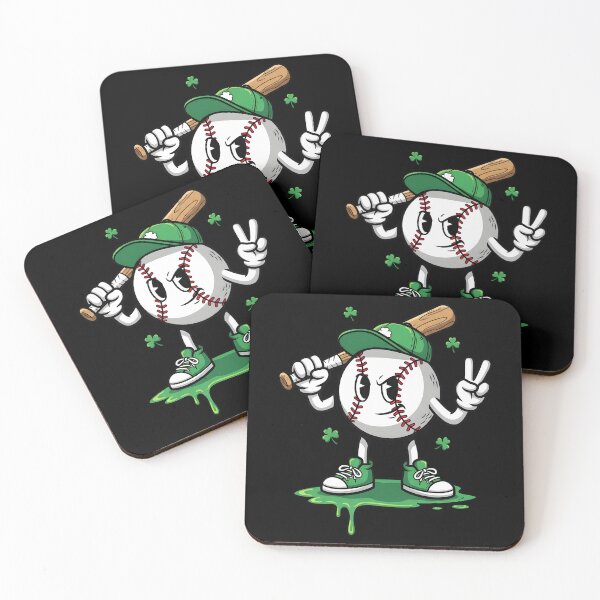 Item preview, St Patricks Day Baseball Ice Cream Boys Baseball Player designed and sold by OlakunleOloroz.