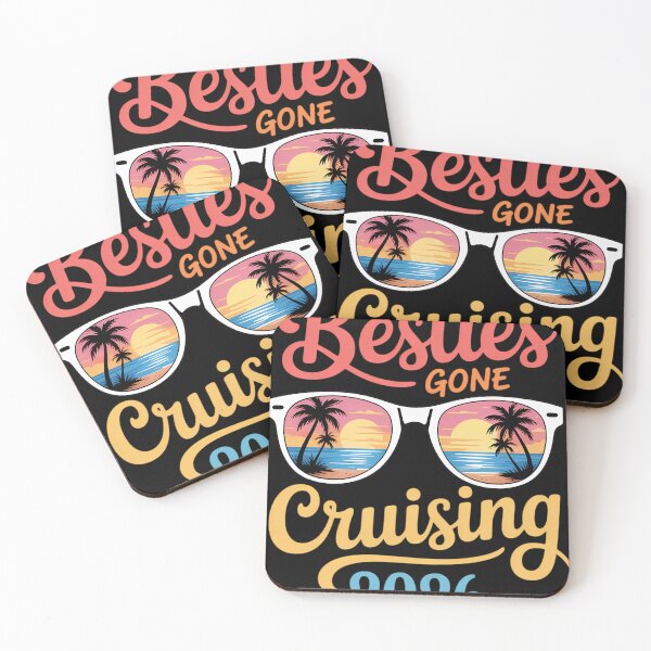 Item preview, Funny Cruising Friends Squad 2026 Besties Gone Cruising designed and sold by tiemacopaxer.