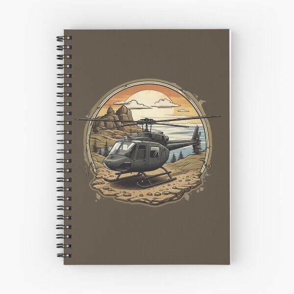 Item preview, Black Helicopter Adventure - Vintage Retro Art designed and sold by xofi.