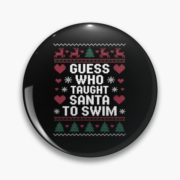 Item preview, Swim Coach Swim Teacher Christmas designed and sold by angolinnArt.