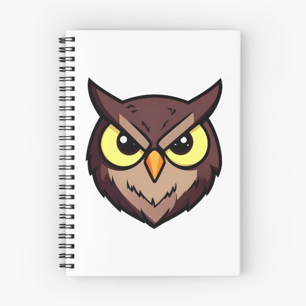 Item preview, Fierce Owl Mascot – Angry Night Owl Vector Illustration designed and sold by Kavya Art.