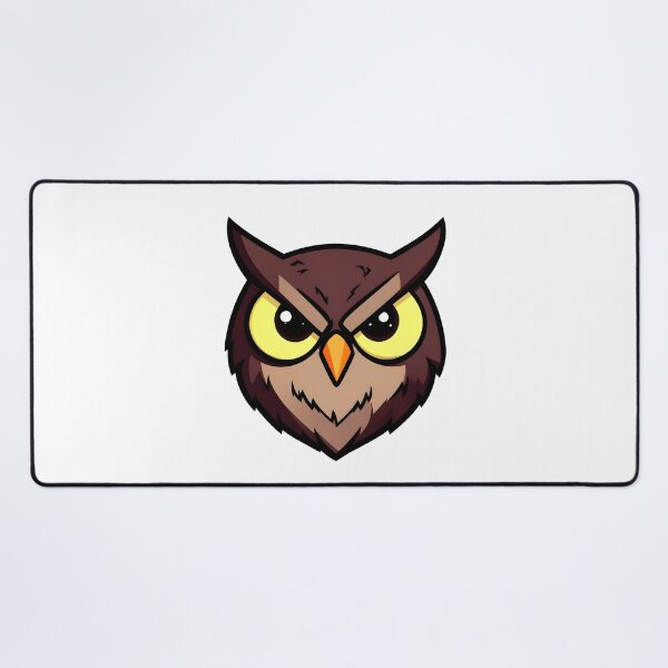 Item preview, Fierce Owl Mascot – Angry Night Owl Vector Illustration designed and sold by Kavya Art.