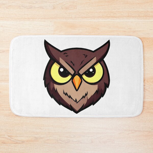Item preview, Fierce Owl Mascot – Angry Night Owl Vector Illustration designed and sold by Kavya Art.
