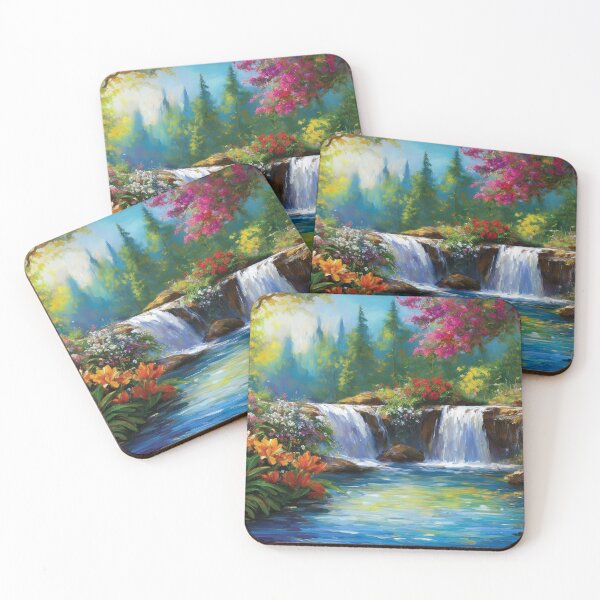 Item preview, Colorful Wallcovering Tapestry, duvet cover, throw blanket, shower curtain designed and sold by CharlottePlaceArt.