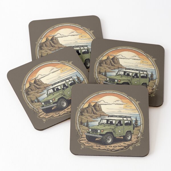 Item preview, Retro Off-Road Adventure - Vintage 4x4 Explorer Badge designed and sold by xofi.