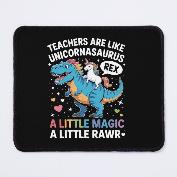 Item preview, T Rex Dinosaur Unicorn Teachers Are Like Unicornasaurus Rex designed and sold by angolinnArt.