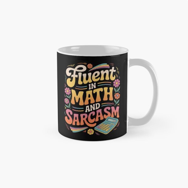 Item preview, Fluent in Math and Sarcasm School Nerd  designed and sold by joyouartArt.