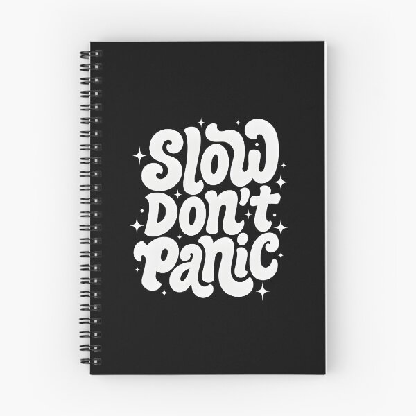Item preview, SLOW DON'T PANIC designed and sold by KISHNAY-FASHION.