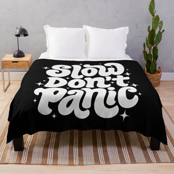 Item preview, SLOW DON'T PANIC designed and sold by KISHNAY-FASHION.