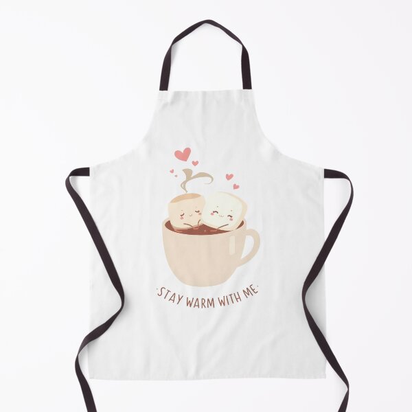 Item preview, Stay Warm With Me Cute Marshmallows Hot Cocoa Winter Love Sticker designed and sold by FestivityFinds.