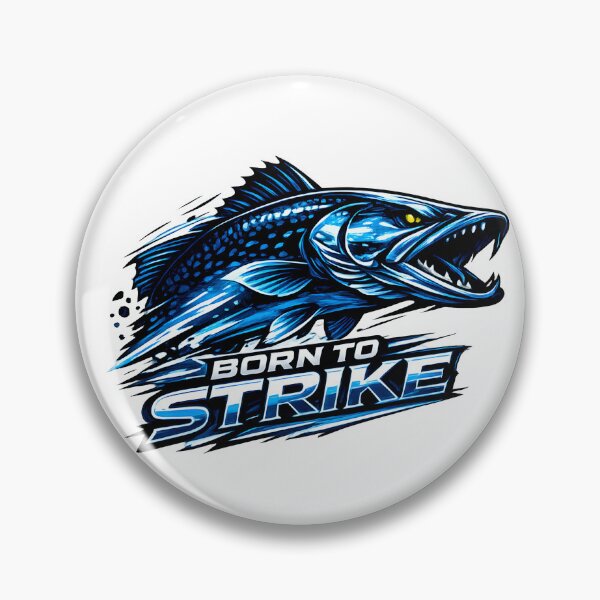 Item preview, Hooked On Speed – Pike | Born To Strike designed and sold by PioguArtFish.
