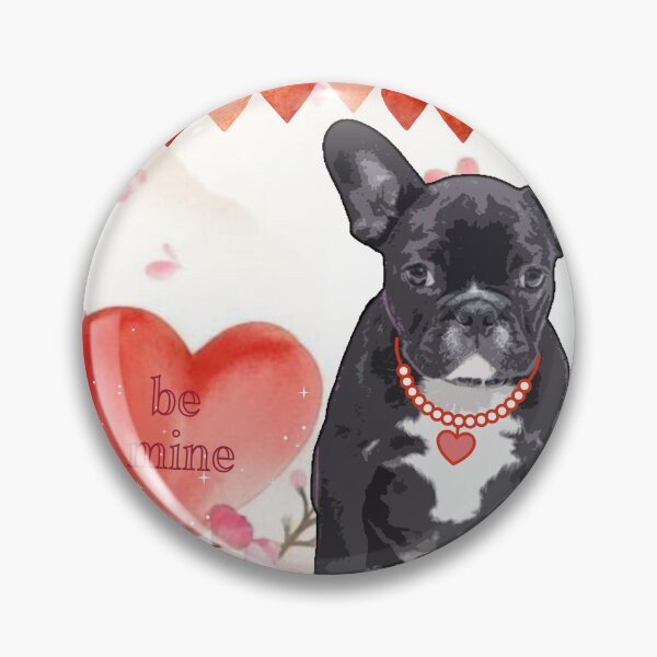 Item preview, Valentine French Bully  designed and sold by simplysign.