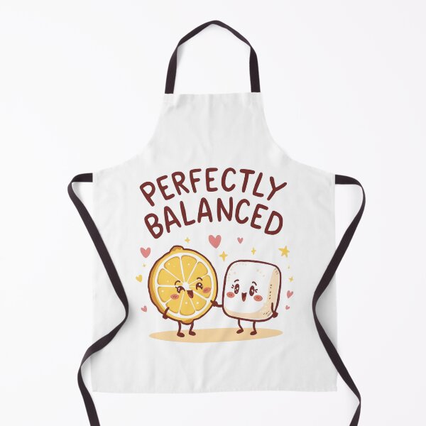 Item preview, Perfectly Balanced Lemon and Sugar Cute Kawaii Food Pun Sticker designed and sold by FestivityFinds.