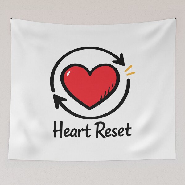 Item preview, Heart Reset designed and sold by SnappyPNG.