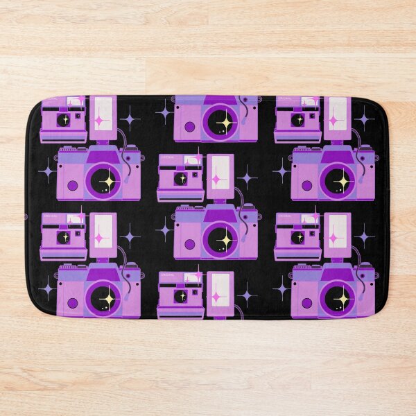 Item preview, Purple Vintage Style Photography Instamatic Camera and Film Camera designed and sold by kitschandkawaii.