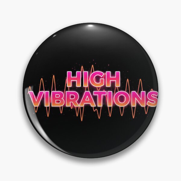 Item preview, High Vibrations - Cosmic Energy & Neon Waves designed and sold by ImpactVibe.