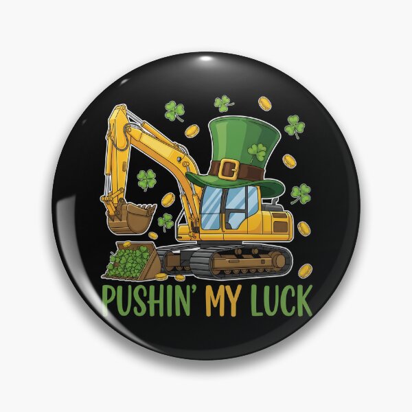 Artikelvorschau, St. Patricks Day Bulldozer Saint Paddys Construction entworfen und verkauft von OlakunleOloroz.
