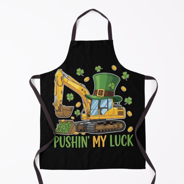 Item preview, St Patricks Day Bulldozer Saint Paddys Construction designed and sold by OlakunleOloroz.