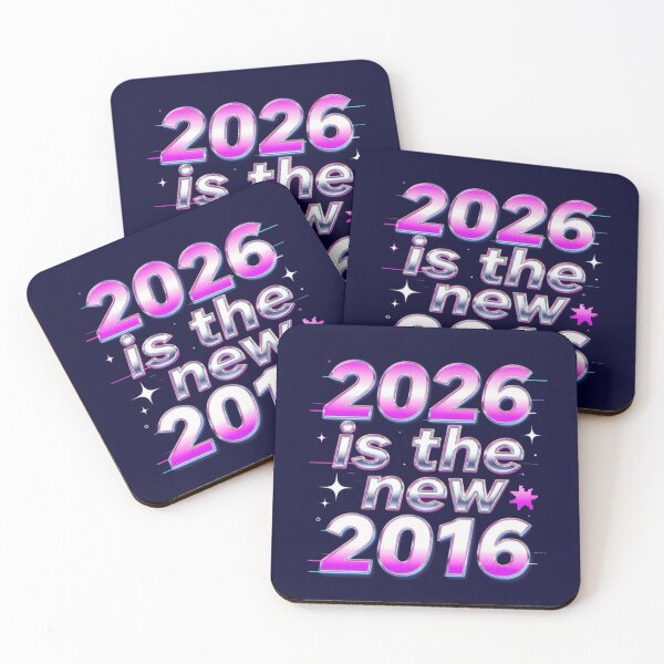 Item preview, 2026 Is the New 2016 – Retro Future Y2K Typography designed and sold by Activity01.