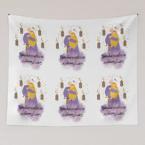 Item preview, Ramadan Kareem 2024 - Arabic Calligraphy T-Shirt & Sticker Set designed and sold by SHK-Designs.