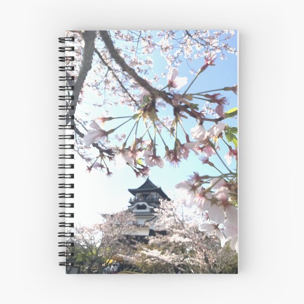 Item preview, The castle of Nagoya in spring with cherry blossom designed and sold by allyouwantb1.