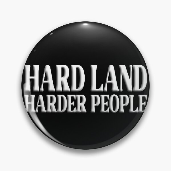 Item preview, HARD LAND HARDER PEOPLE farmer farmers hard working farmers farming food production designed and sold by Jt41.