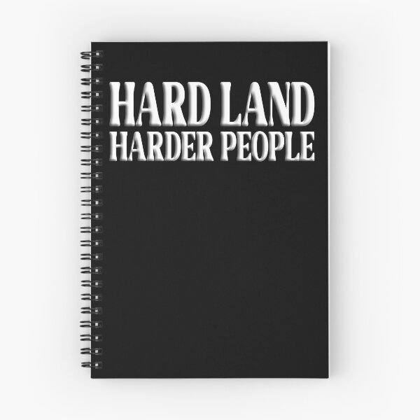 Item preview, HARD LAND HARDER PEOPLE farmer farmers hard working farmers farming food production designed and sold by Jt41.
