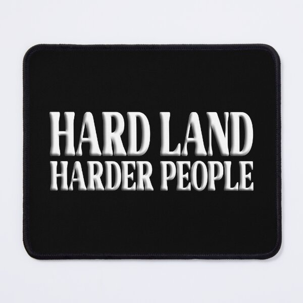 Item preview, HARD LAND HARDER PEOPLE farmer farmers hard working farmers farming food production designed and sold by Jt41.