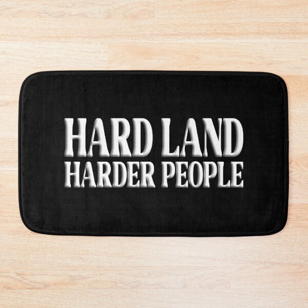 Item preview, HARD LAND HARDER PEOPLE farmer farmers hard working farmers farming food production designed and sold by Jt41.